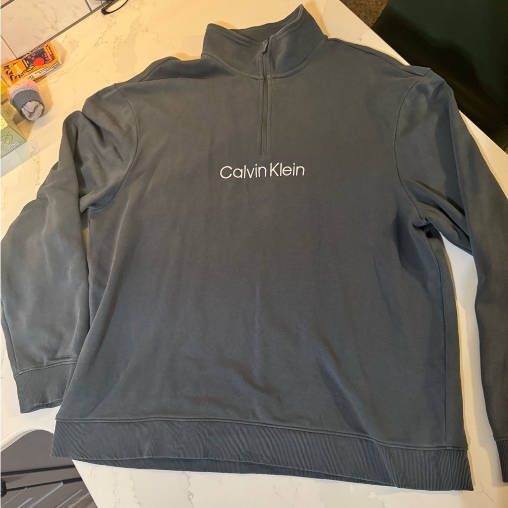 Calvin Klein qtr zip sweater